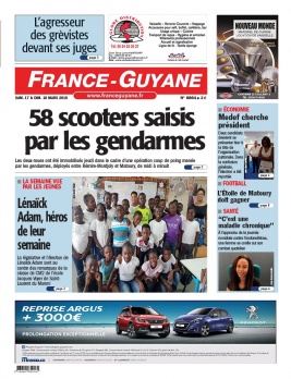 France-Guyane N°8864 du 17 mars 2018 à télécharger sur iPad