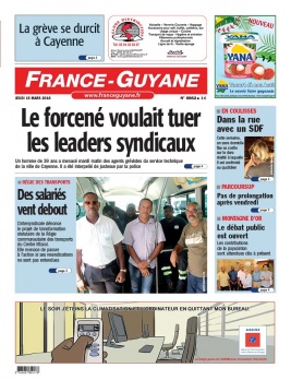 France-Guyane N°8862 du 15 mars 2018 à télécharger sur iPad