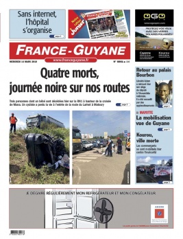 France-Guyane N°8861 du 14 mars 2018 à télécharger sur iPad