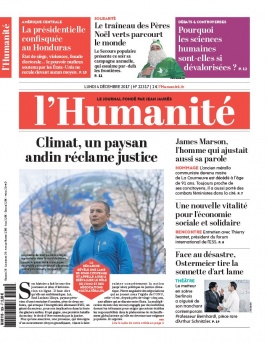 L'Humanité N°22317 du 04 décembre 2017 à télécharger sur iPad