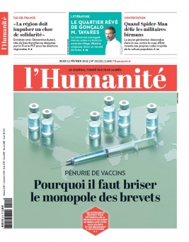 L'Humanité 11 février 2021 L'Humanité N°23120 du 11 février 2021 à télécharger sur iPad