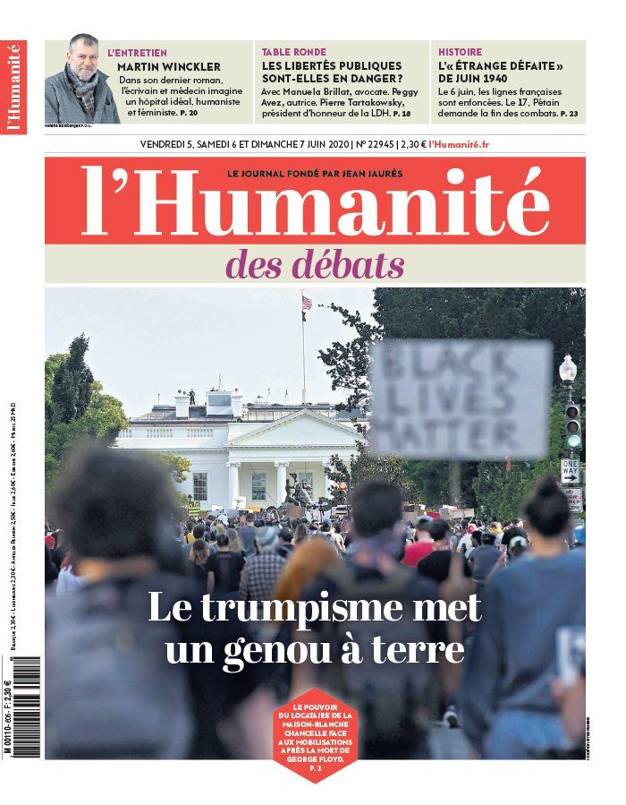 L'Humanité 05 juin 2020 Abonnement à L’Humanité Pas Cher avec le BOUQUET INFO ePresse.fr
