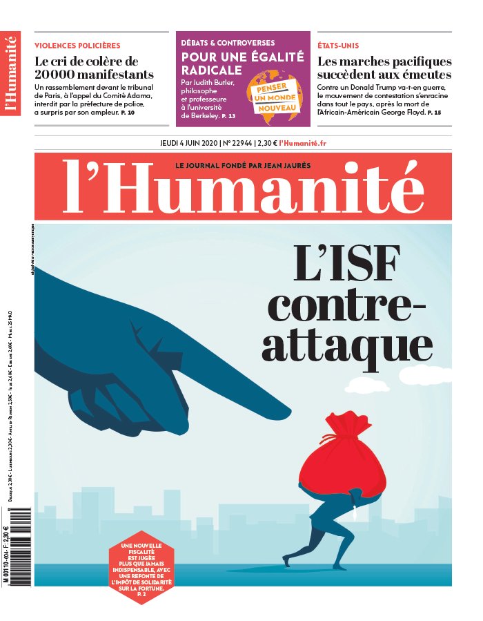 L'Humanité 04 juin 2020 Abonnement à L’Humanité Pas Cher avec le BOUQUET INFO ePresse.fr