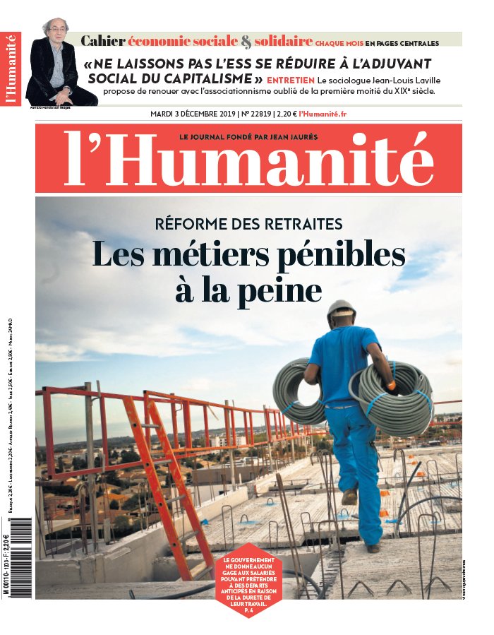L'Humanité 03 décembre 2019 L'Humanité N°22819 du 03 décembre 2019 à télécharger sur iPad