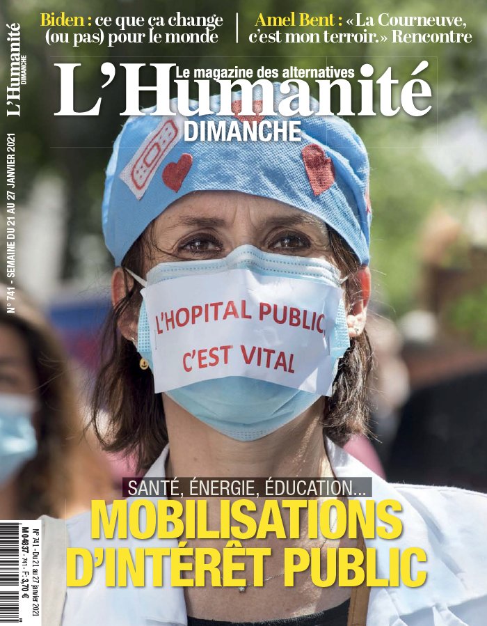 L'Humanité Dimanche 21 janvier 2021 Abonnement L’Huma Dimanche Pas Cher avec le BOUQUET INFO ePresse.fr