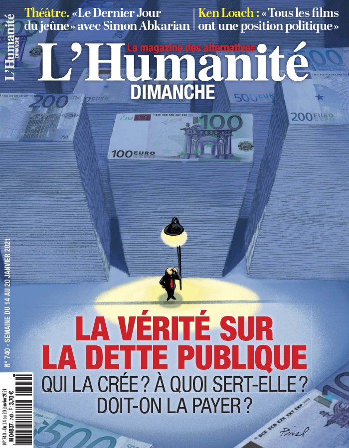 L'Humanité Dimanche 14 janvier 2021 Abonnement L’Huma Dimanche Pas Cher avec le BOUQUET INFO ePresse.fr