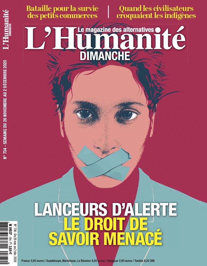 L'Humanité Dimanche 26 novembre 2020 Abonnement L’Huma Dimanche Pas Cher avec le BOUQUET INFO ePresse.fr