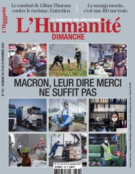 L'Humanité Magazine N°733 du 19 novembre 2020 à télécharger sur iPad