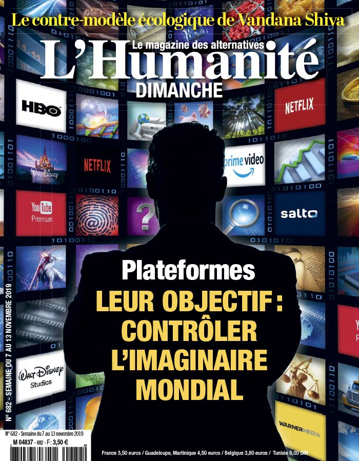 L'Humanité Dimanche 07 novembre 2019 L'Humanité Dimanche N°682 du 07 novembre 2019 à télécharger sur iPad