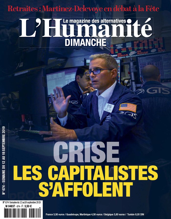 L'Humanité Dimanche 12 septembre 2019 Abonnement L’Huma Dimanche Pas Cher avec le BOUQUET INFO ePresse.fr