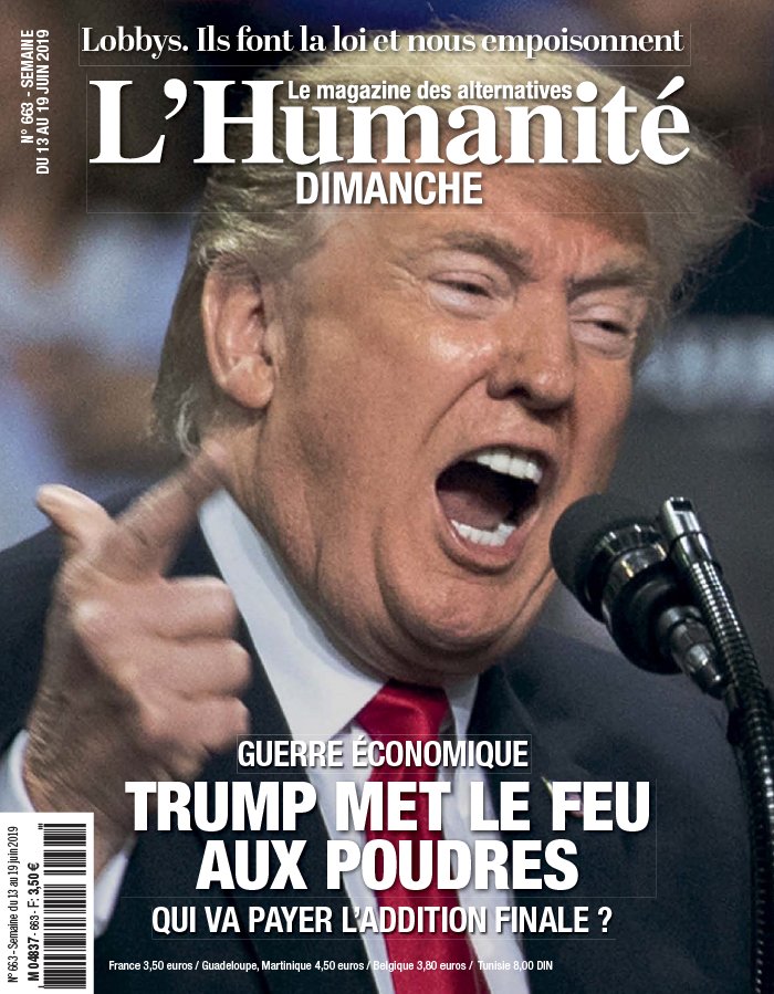 L'Humanité Dimanche 13 juin 2019 L'Humanité Dimanche N°663 du 13 juin 2019 à télécharger sur iPad