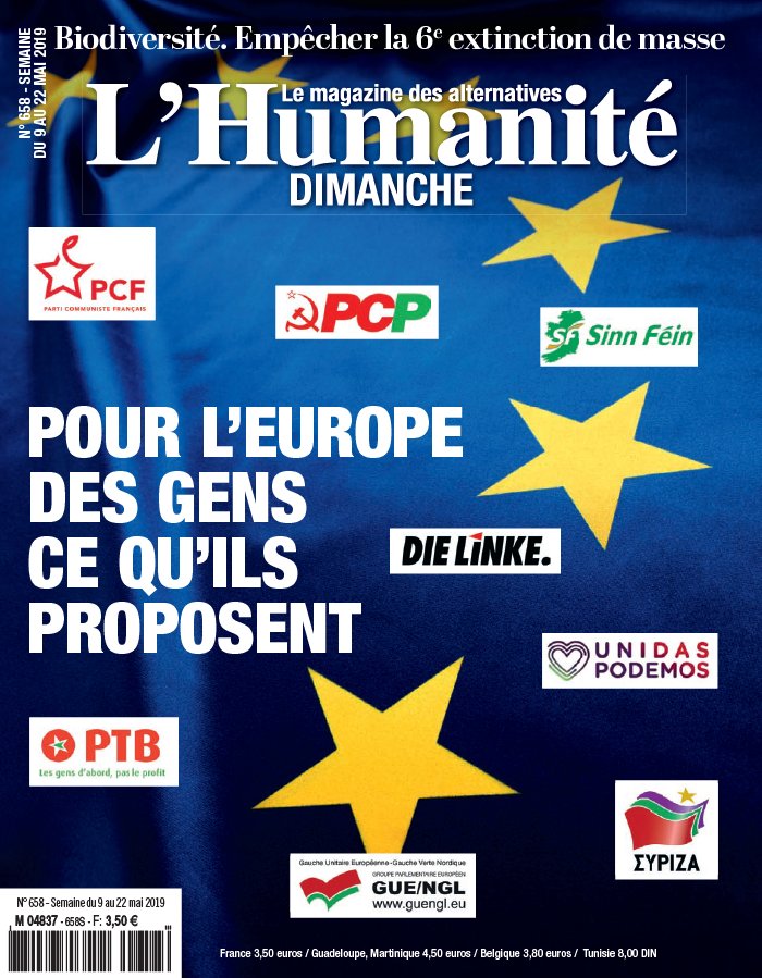 L'Humanité Dimanche 09 mai 2019 L'Humanité Dimanche N°658 du 09 mai 2019 à télécharger sur iPad