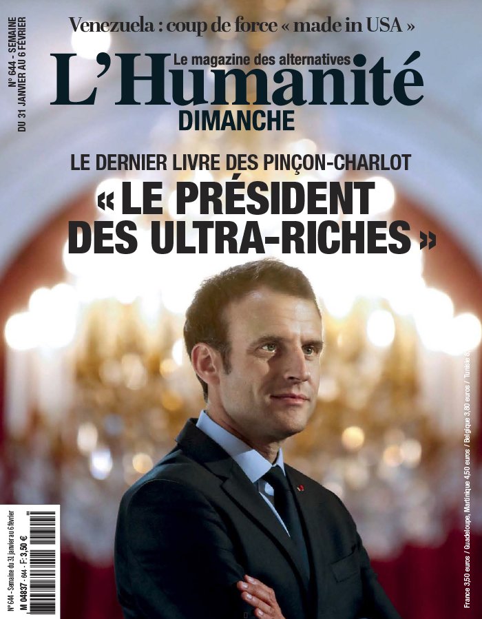L'Humanité Dimanche 31 janvier 2019 L'Humanité Dimanche N°644 du 31 janvier 2019 à télécharger sur iPad