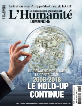 L'Humanité Magazine N°625 du 14 septembre 2018 à télécharger sur iPad