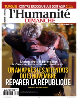 L'Humanité Magazine N°535 du 10 novembre 2016 à télécharger sur iPad