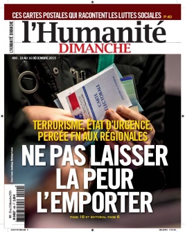 L'Humanité Magazine N°490 du 10 décembre 2015 à télécharger sur iPad
