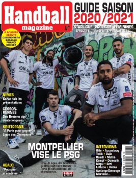 Handball magazine N°7 du 16 septembre 2020 à télécharger sur iPad