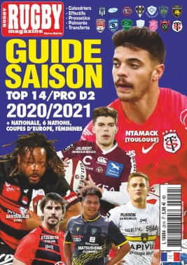 Rugby magazine N°20 du 19 août 2020 à télécharger sur iPad