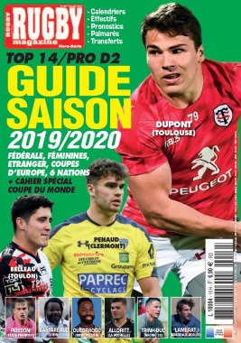 Rugby magazine N°16 du 14 août 2019 à télécharger sur iPad