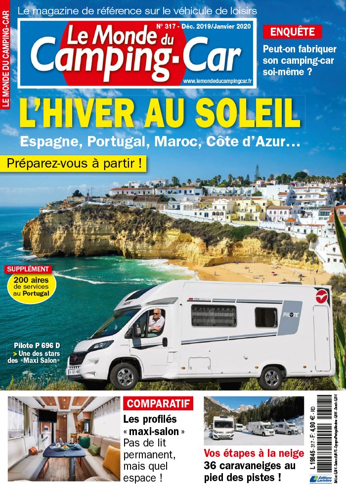 Le Monde Du Camping Car N 317 Du 23 Novembre 2019 A Telecharger