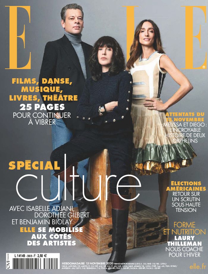 Elle 13 novembre 2020 Elle N°3908 du 13 novembre 2020 à télécharger sur iPad