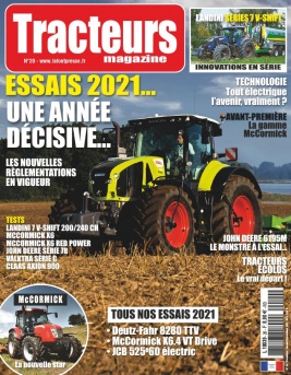 Tracteurs magazine N°20 du 30 décembre 2020 à télécharger sur iPad