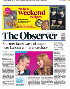 The Observer N°20210926 du 26 septembre 2021 à télécharger sur iPad