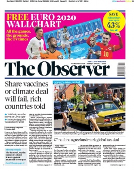 The Observer N°20210606 du 06 juin 2021 à télécharger sur iPad