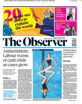 The Observer N°20200726 du 26 juillet 2020 à télécharger sur iPad