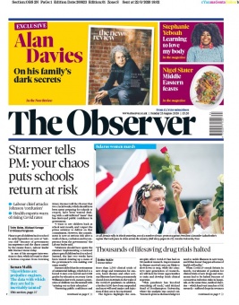 The Observer N°20200823 du 23 août 2020 à télécharger sur iPad