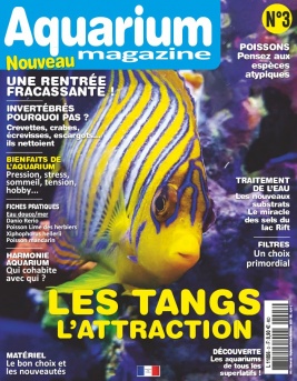 Aquarium magazine N°3 du 12 août 2020 à télécharger sur iPad