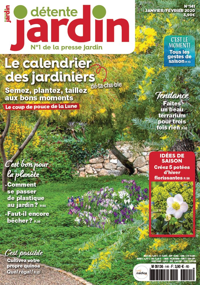 Détente Jardin 05 décembre 2019 Abonnement Détente Jardin Pas Cher avec le BOUQUET ePresse.fr