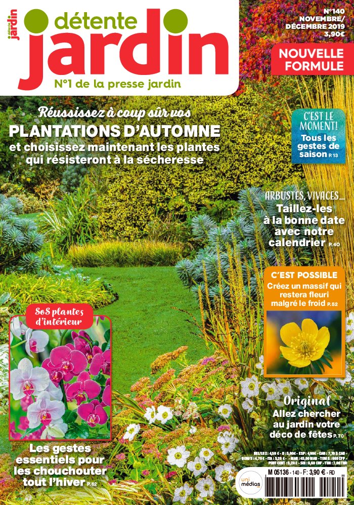 Détente Jardin 10 octobre 2019 Abonnement Détente Jardin Pas Cher avec le BOUQUET ePresse.fr
