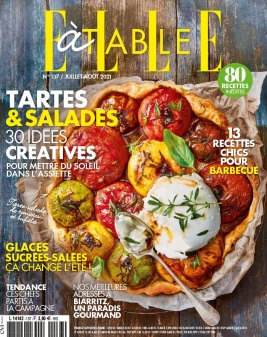 Elle à Table 02 juillet 2021 Abonnement à ELLE à Table Pas Cher avec le BOUQUET ePresse.fr