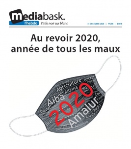 Mediabask N°296 du 31 décembre 2020 à télécharger sur iPad