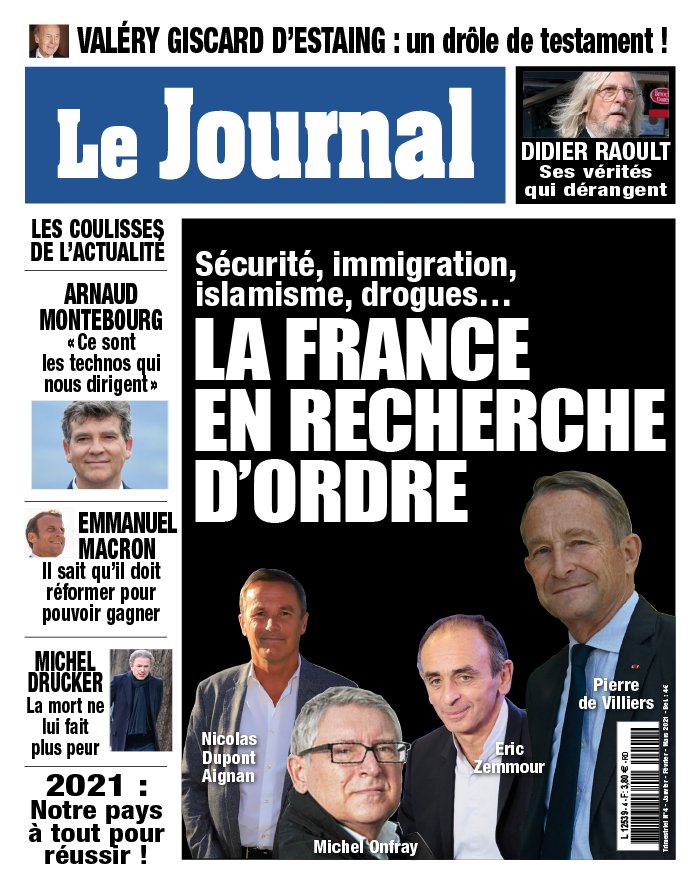 Le journal N°4 du 06 janvier 2021 à télécharger sur iPad