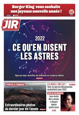 Journal de l'île de la Réunion N°23686 du 02 janvier 2022 à télécharger sur iPad
