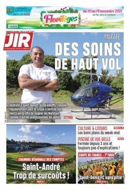 Journal de l'île de la Réunion N°23637 du 12 novembre 2021 à télécharger sur iPad