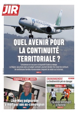 Journal de l'île de la Réunion N°23633 du 08 novembre 2021 à télécharger sur iPad