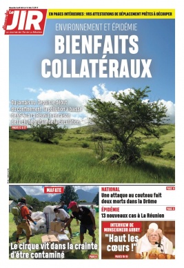 Journal de l'île de la Réunion N°23056 du 05 avril 2020 à télécharger sur iPad