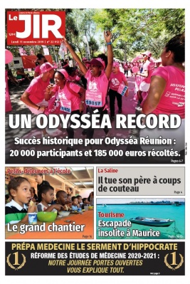 Journal de l'île de la Réunion N°22912 du 11 novembre 2019 à télécharger sur iPad