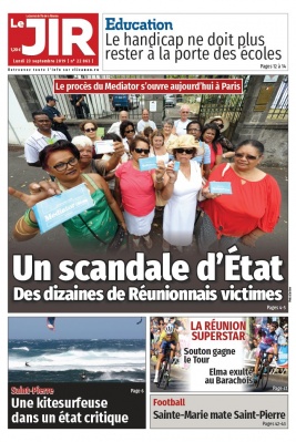 Journal de l'île de la Réunion N°22863 du 23 septembre 2019 à télécharger sur iPad