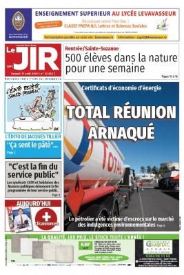 Journal de l'île de la Réunion N°22826 du 17 août 2019 à télécharger sur iPad
