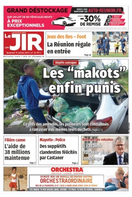 Journal de l'île de la Réunion N°22797 du 19 juillet 2019 à télécharger sur iPad