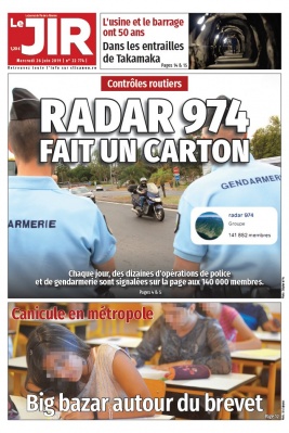 Journal de l'île de la Réunion N°22774 du 26 juin 2019 à télécharger sur iPad