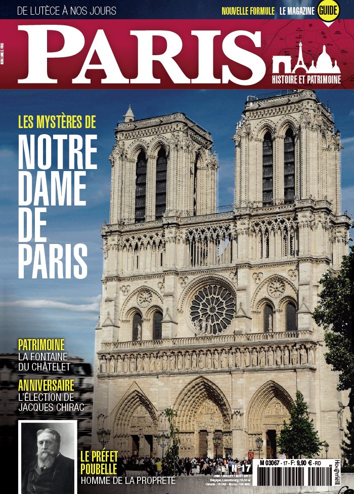 Paris de Lutèce à nos jours N°17 du 19 mai 2017 à télécharger sur iPad