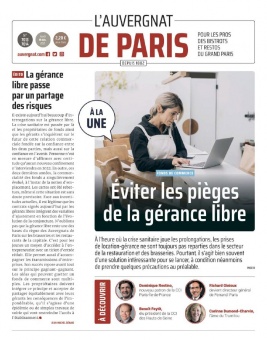 L'Auvergnat de Paris N°1169 du 16 décembre 2021 à télécharger sur iPad