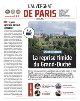 L'Auvergnat de Paris N°1150 du 05 août 2021 à télécharger sur iPad