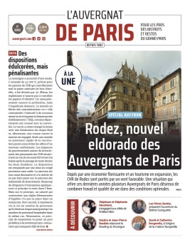 L'Auvergnat de Paris N°1149 du 29 juillet 2021 à télécharger sur iPad
