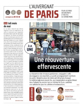 L'Auvergnat de Paris N°1140 du 27 mai 2021 à télécharger sur iPad